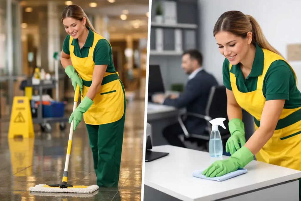 Is Commercial and Office Cleaning the Same?