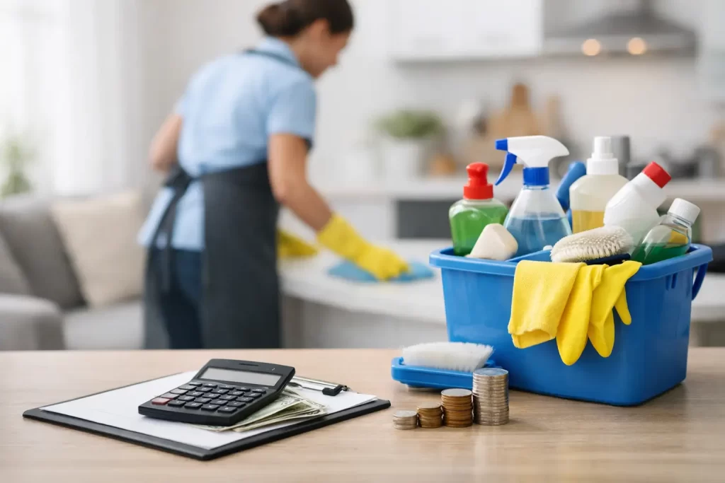 Maid Service House Cleaning Price List Guide