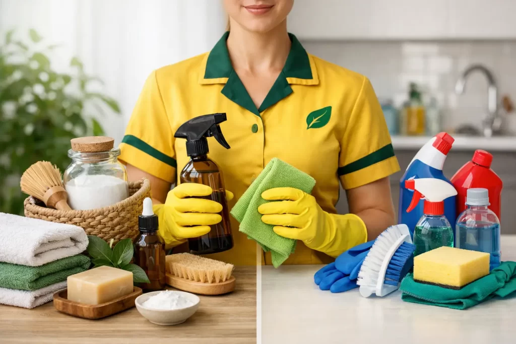Eco Friendly vs Traditional Cleaning