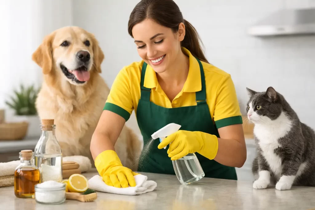 Non Toxic Cleaning for Pets at Home