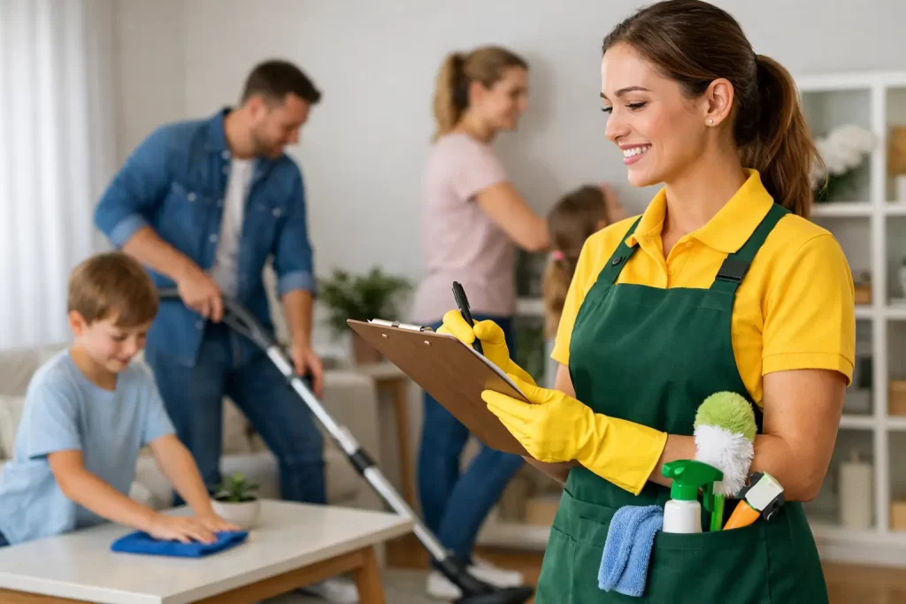 Weekly Cleaning Checklist for Families