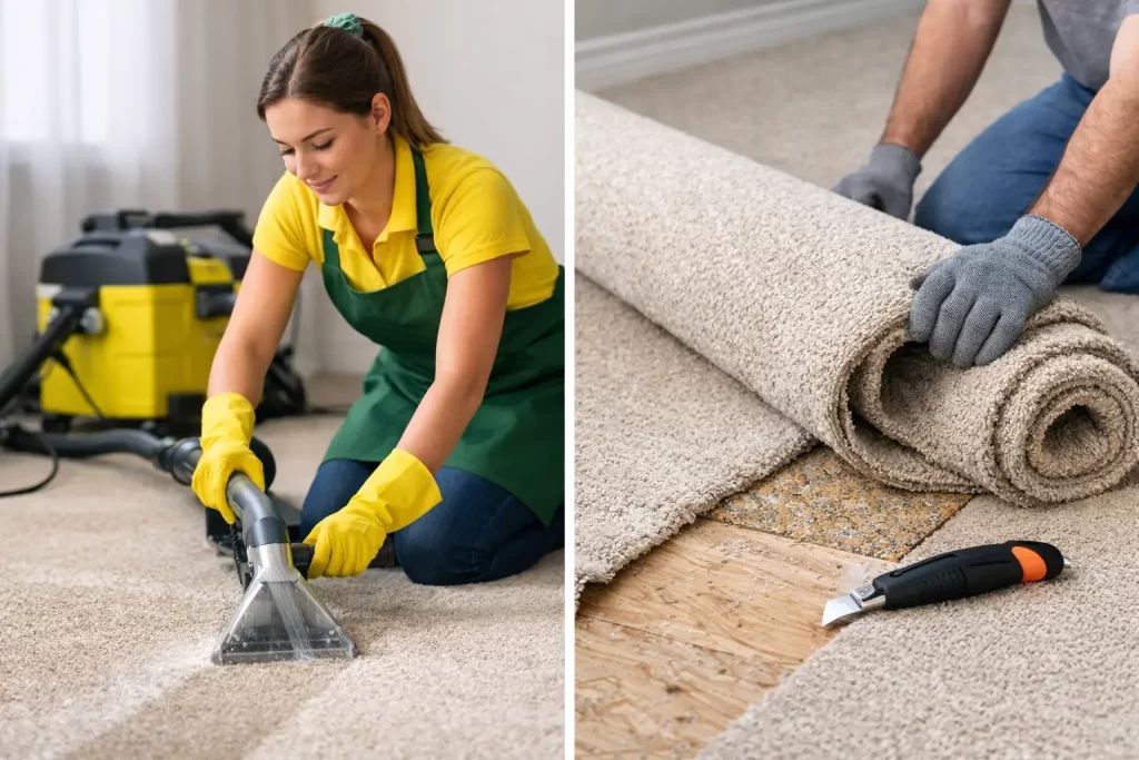 Carpet Cleaning Versus Replacement