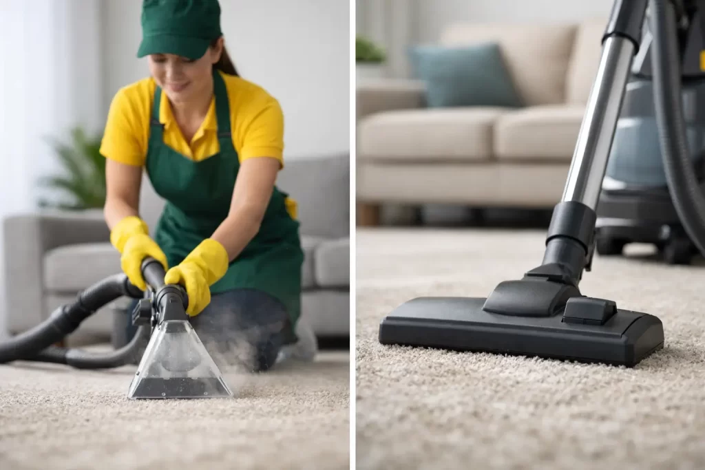 Carpet Cleaning vs Vacuuming: What Matters