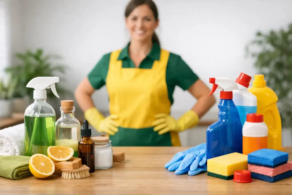 Green Cleaning Versus Traditional Products