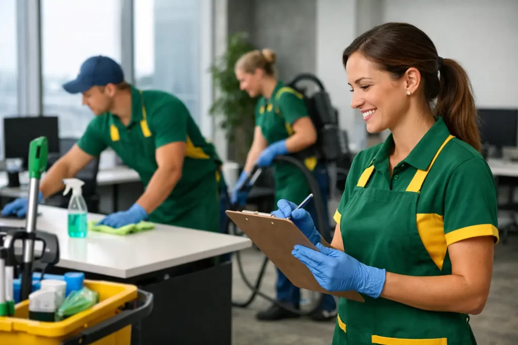 Office Cleaning Quality Assurance Example Plan